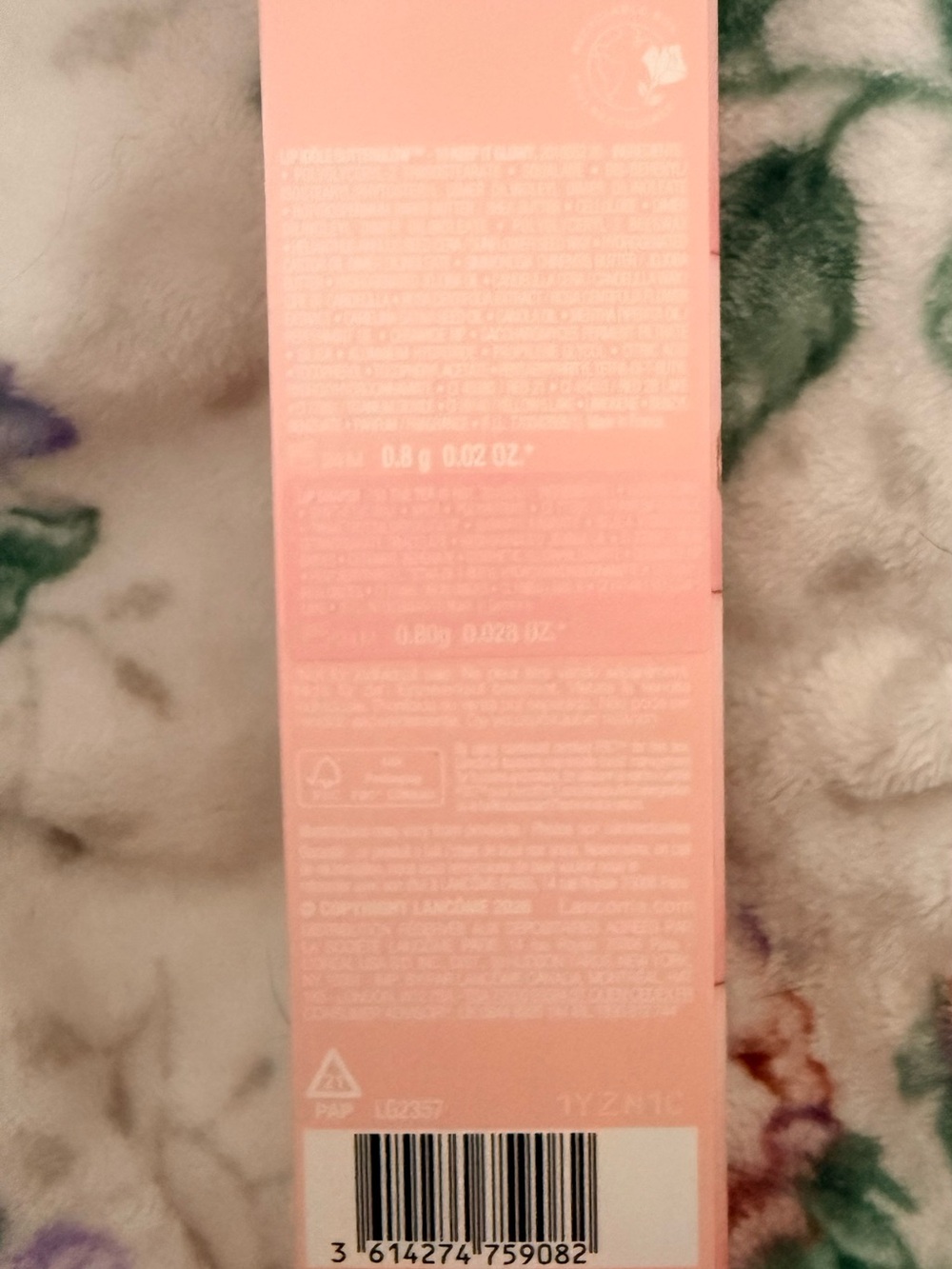 Lancôme Lip Duo Gift Set - Idole Pink Butterglow Lipstick and Lip Liner - Picture 6 of 6